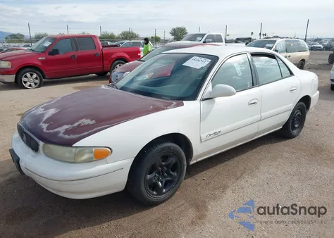 2002 Buick Century Custom z USA, uszkodzony, nr VIN 2G4WS52J021202802